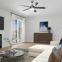 Spacious living area